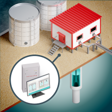 Система автоматизированного управления насосной и артезианскими скважинами в системе водоснабжения